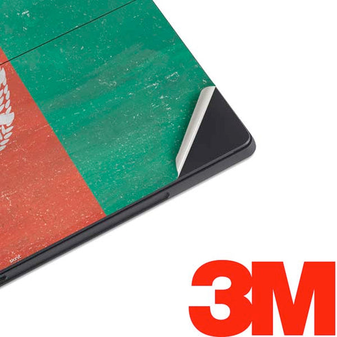 Afghanistan Flag Distressed Surface Pro 7 Skin
